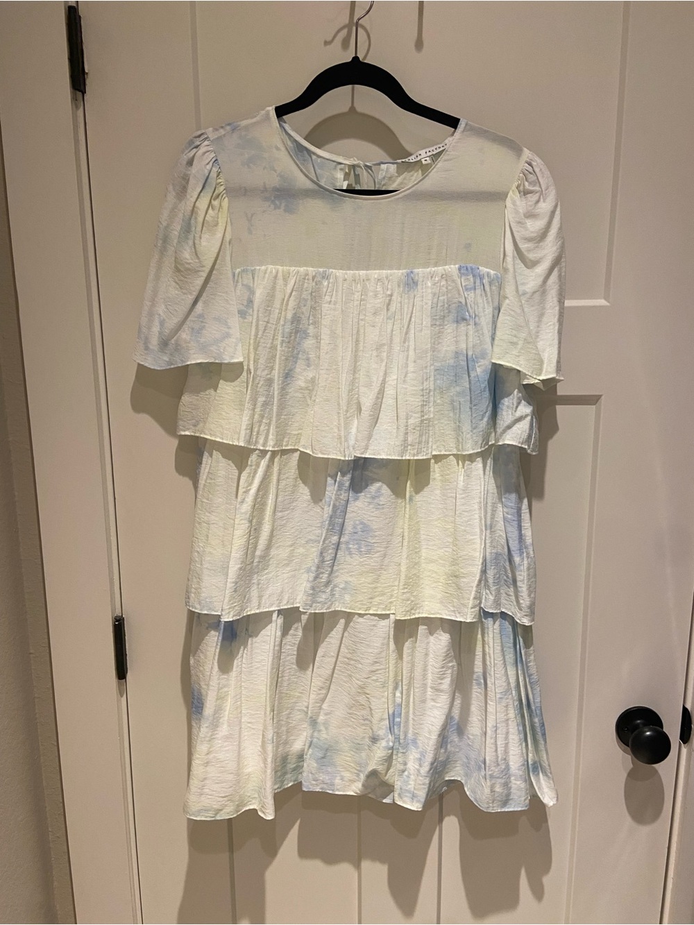 English Factory Pastel Tiered Dress